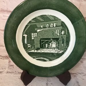 Colonial Homestead Plate